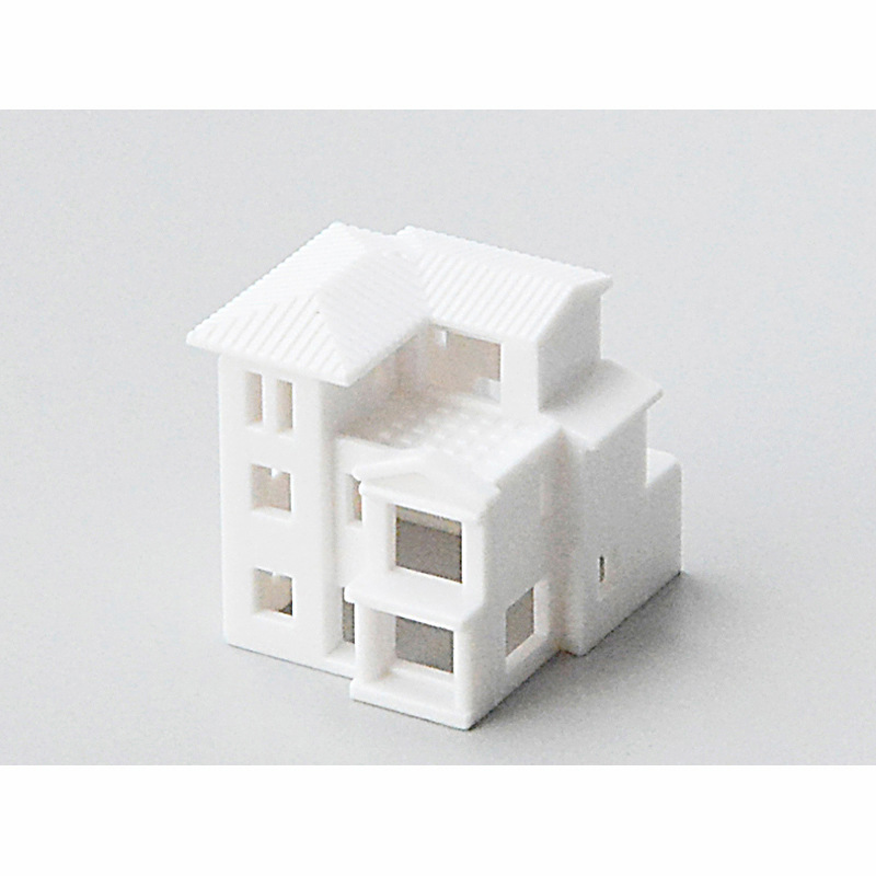 Miniature small building light transmission Villa model mini house construction sand table design scene decoration material 1/500