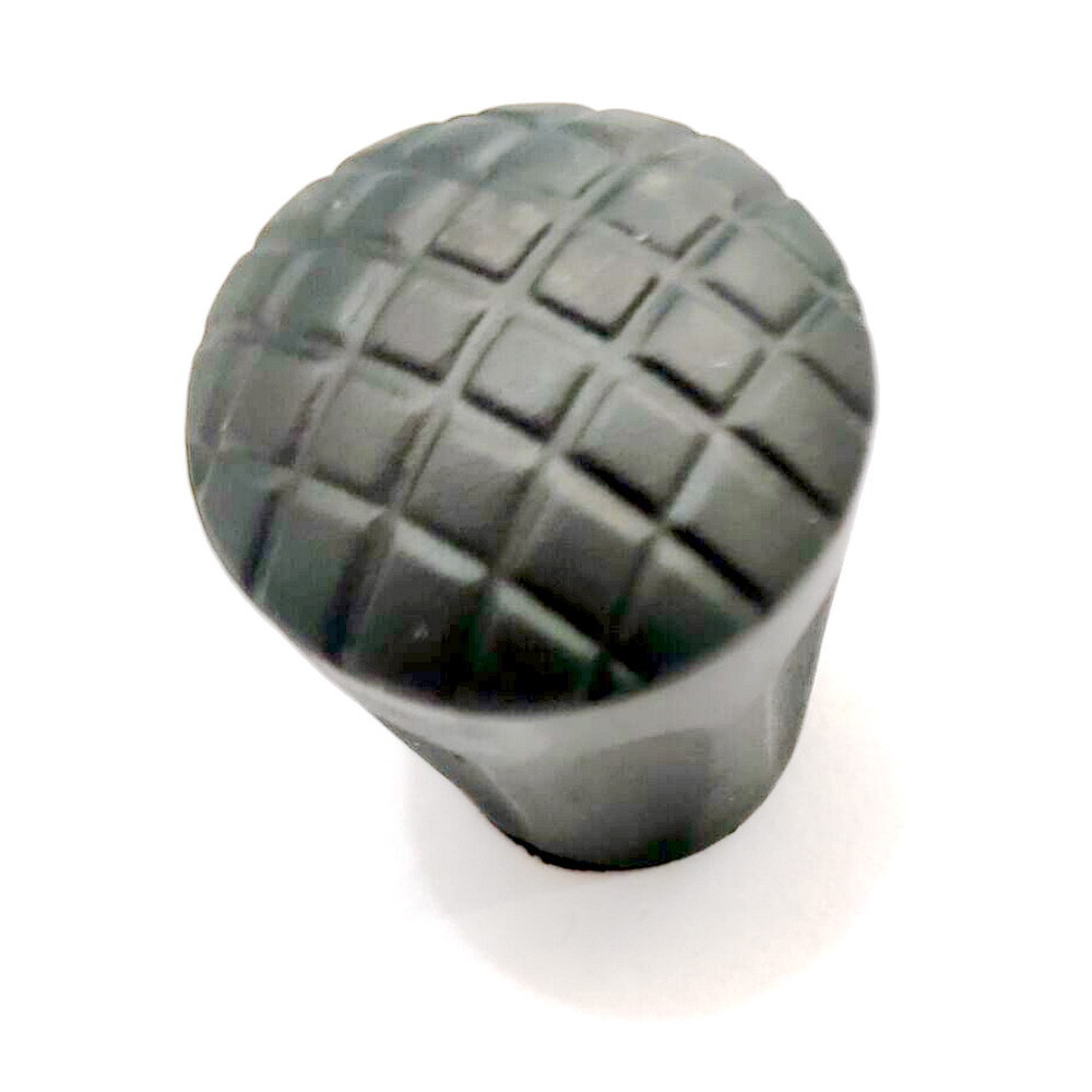 Three-section four-section trekking pole universal foot cover trekking pole small round head mesh foot cover Short Round Head rubber pole tip pole head