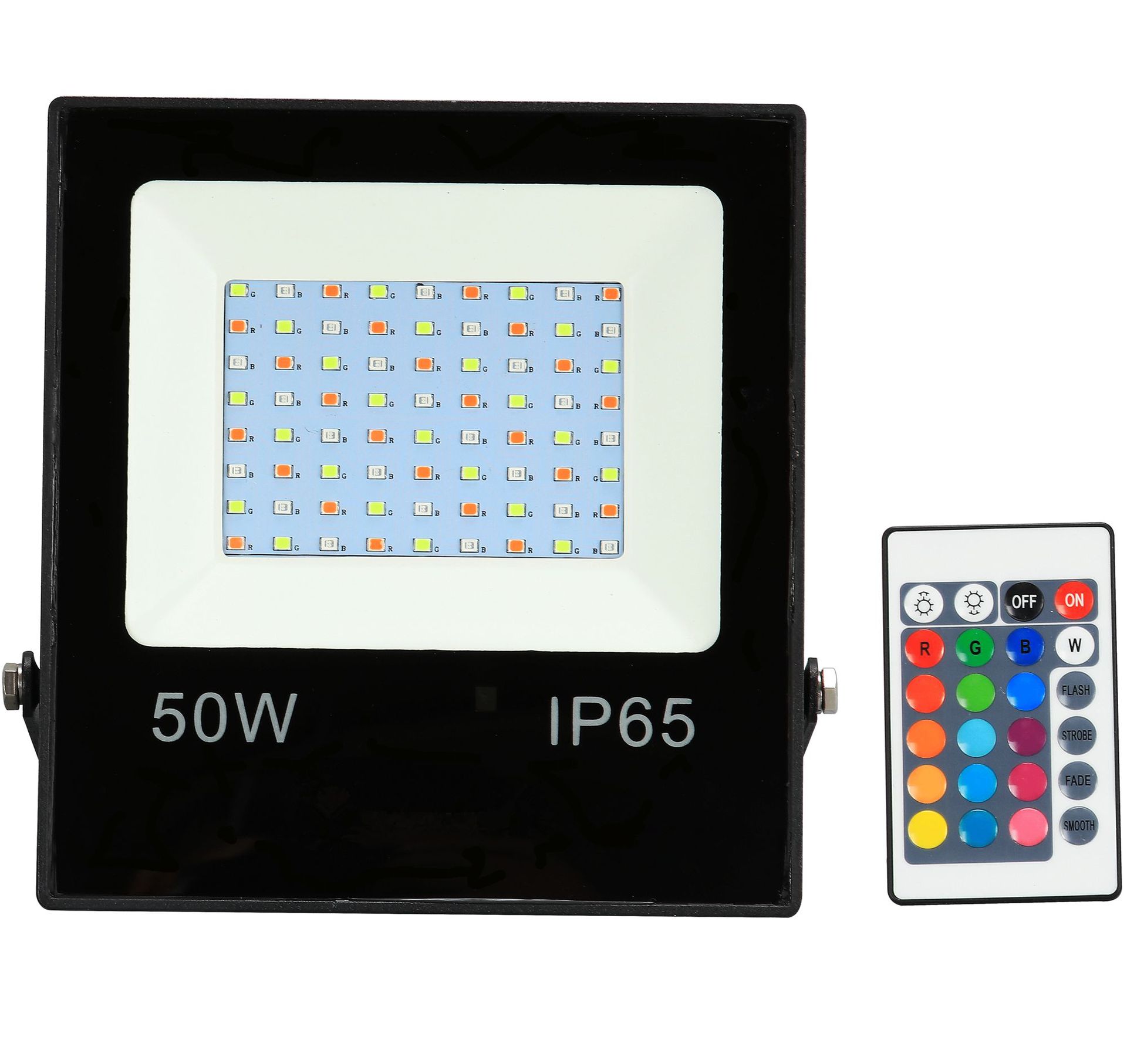 30W50W holding tree light LED flood light colorful outdoor RGB floodlight waterproof and dustproof Park landscape light lawn light