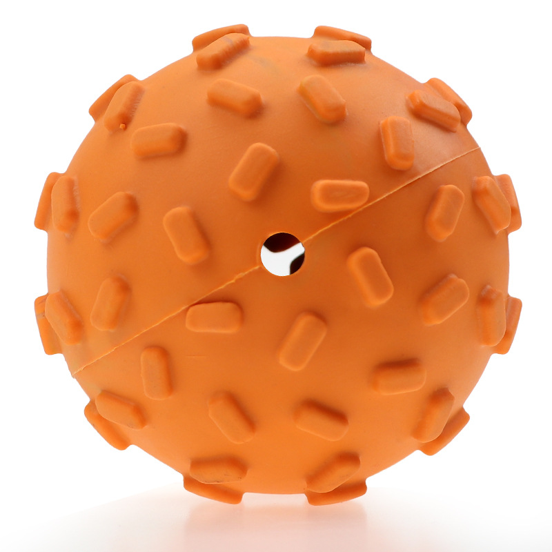 Pet Toy dog food leakage slow food dog toy ball molar dog bite toy bite-resistant rubber dog toy ball