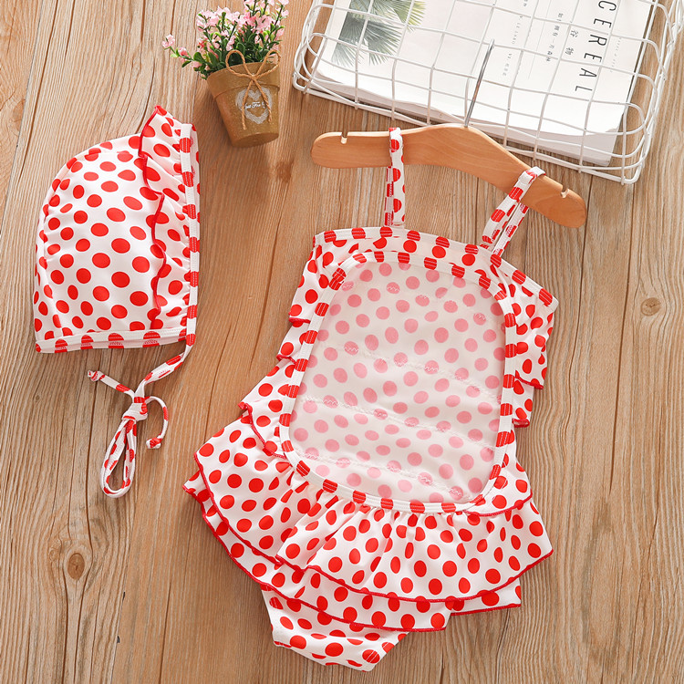 2023 new children's swimsuit one-piece swimsuit big children's Swimsuit Beach swimsuit fashion cake skirt factory direct sales