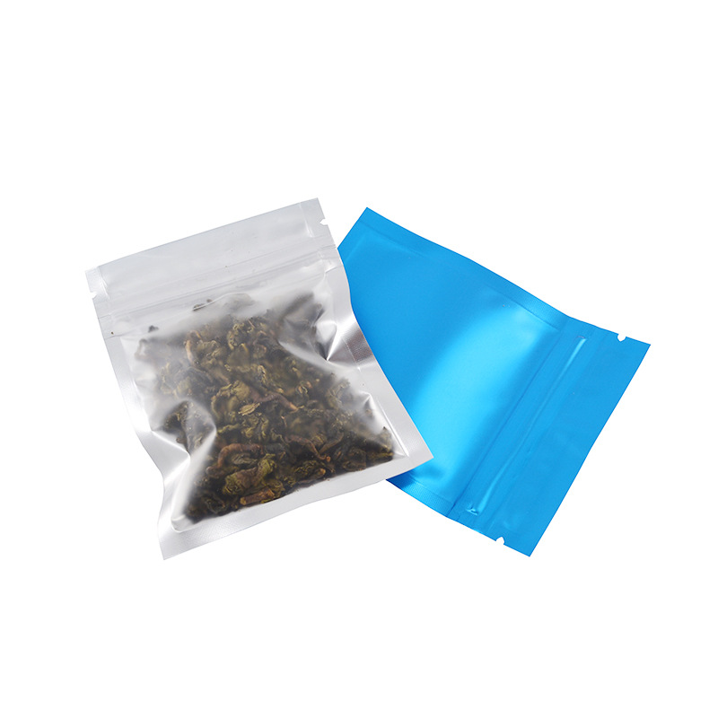 Matte matte keychain mini self-sealing bag fish hook tool translucent Yin and Yang sealed packaging bag 100 price