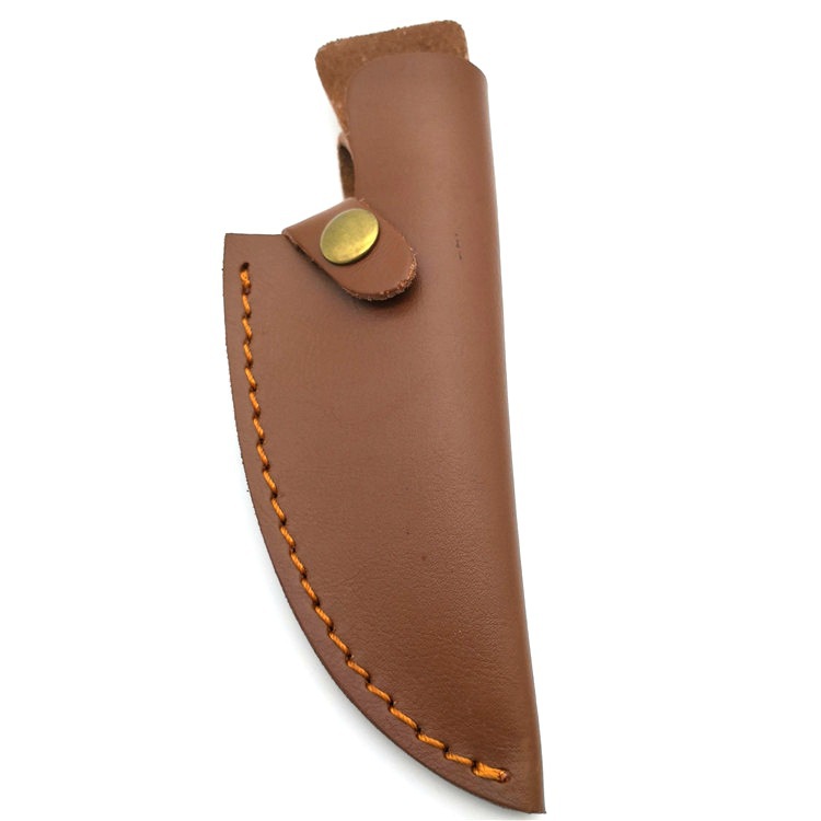 Spot knife cover outdoor camping knife cover Swiss army knife scabbard protective cover cowhide scabbard leather cover a variety of optional