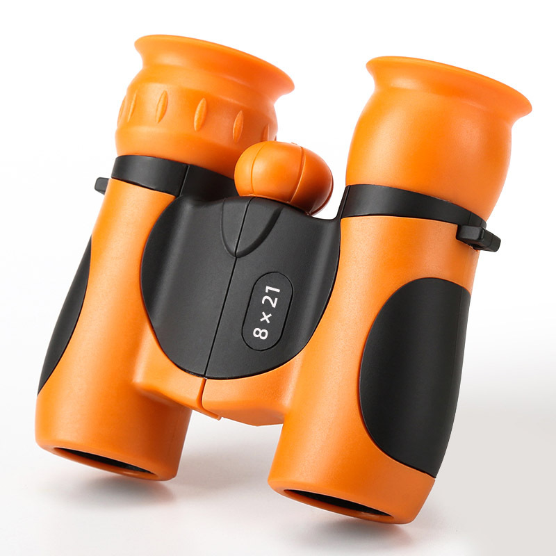 Foreign trade new 8 × 21 children's double-tube full optical high-power HD student handheld concert telescope