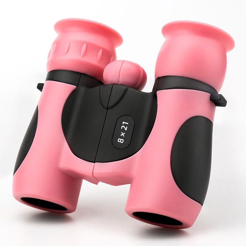 Foreign trade new 8 × 21 children's double-tube full optical high-power HD student handheld concert telescope