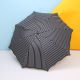 (Stripe-ruffled black) vinyl UV protection