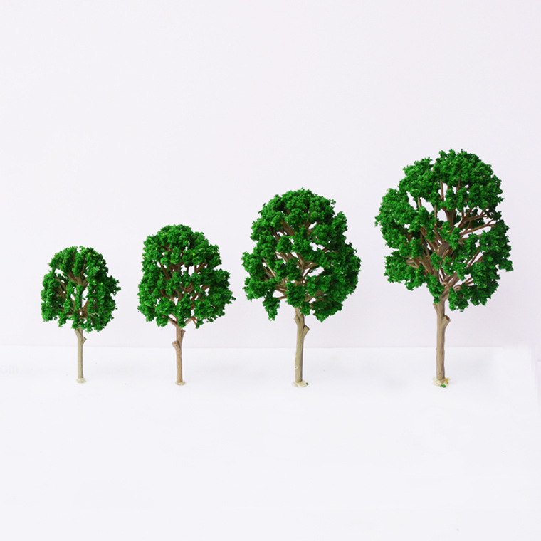 Sand table landscape model Tree mini plastic finished small tree miniature building scene tree ring art landscape plastic Mulberry