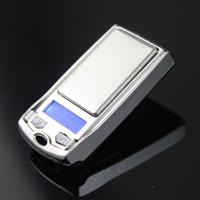 Mini jewelry scale personalized car key shape portable pocket scale high precision 200g/0.01g electronic scale