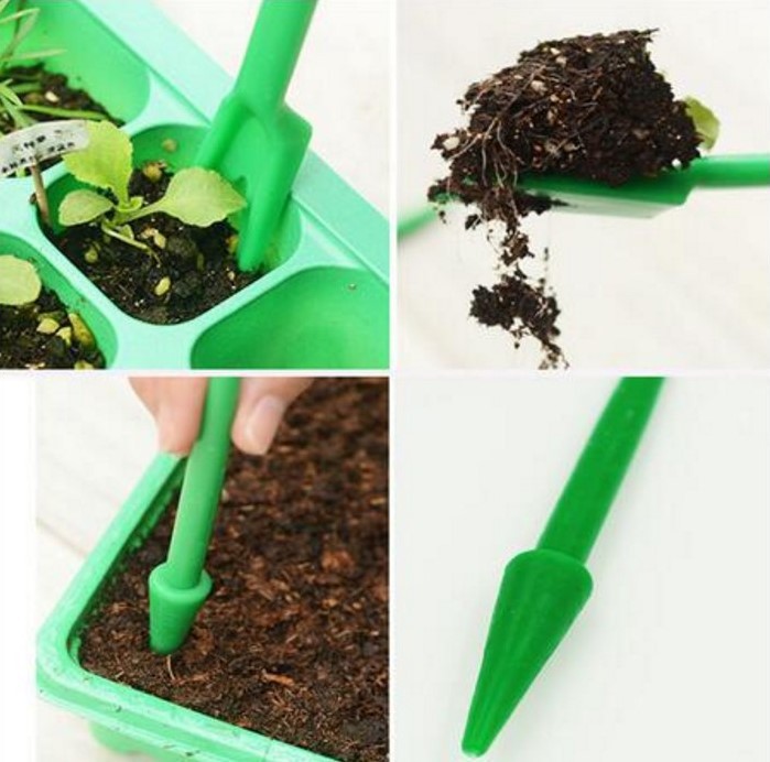 Gardening Tools Seedling Lifter Seedling Planter Two-Piece Set Seedling Succulent Plant Pot Factory