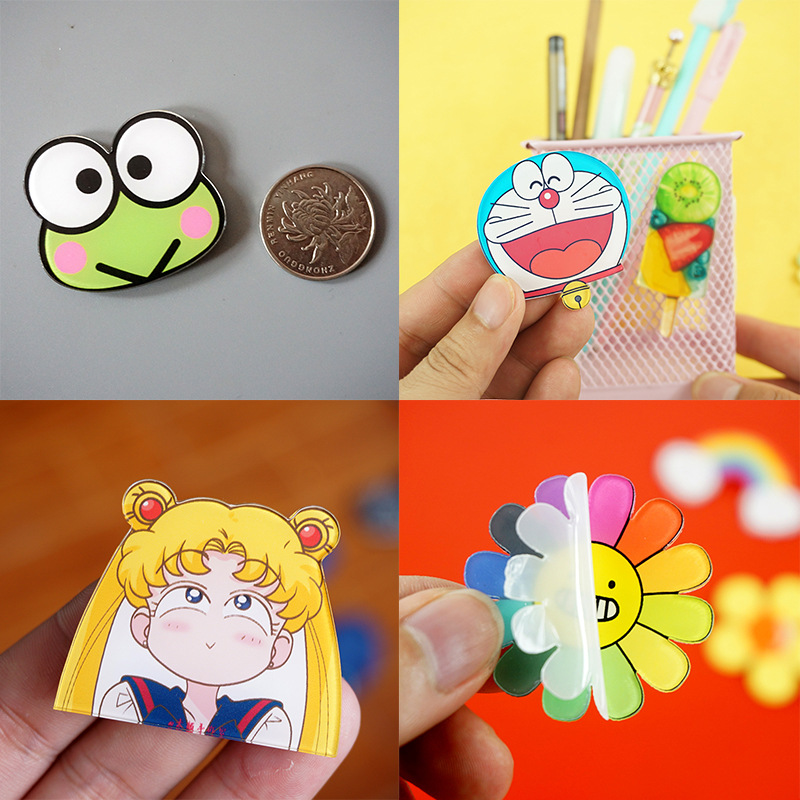 Soft adorable fruit soft magnetic refrigerator stickers cute cartoon magnetic stickers early education stickers Korea creative photo magnetic stickers wholesale