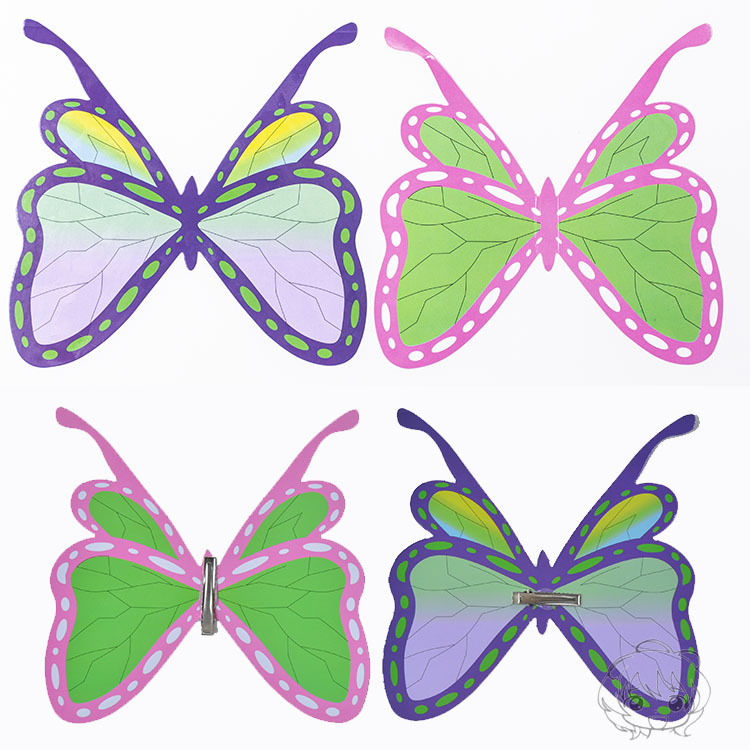 [Haogang] Blade of Ghost Extinct Butterfly Enduring cos Headwear Butterfly Xiangnai Bug Pillar cos Hair Headwear