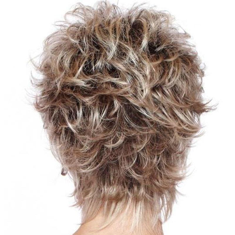 mixed-color-short-hair-womens-synthetic-wig-european-and-american-style-diverse-application-heat-resistant-can-be-colored-and-permed