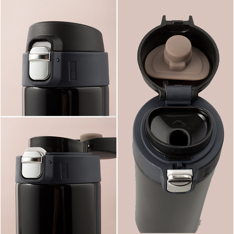 Bounce Cup ins Opening Event Gift Cup Wholesale Creative Convenient Student 304 Stainless Steel Thermos Cup