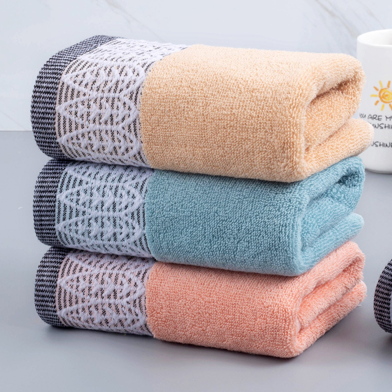 Cotton thickened adult face towel comfortable soft strong absorbent forged face towel factory direct towel wholesale