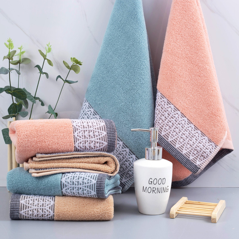 Cotton thickened adult face towel comfortable soft strong absorbent forged face towel factory direct towel wholesale