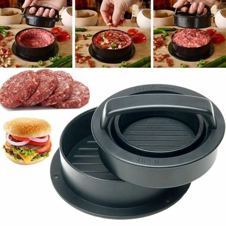 Abs材質アマゾン爆金ハンバーガー押肉器肉餅押えセット押肉器ハンバーガー製造ツール|undefined