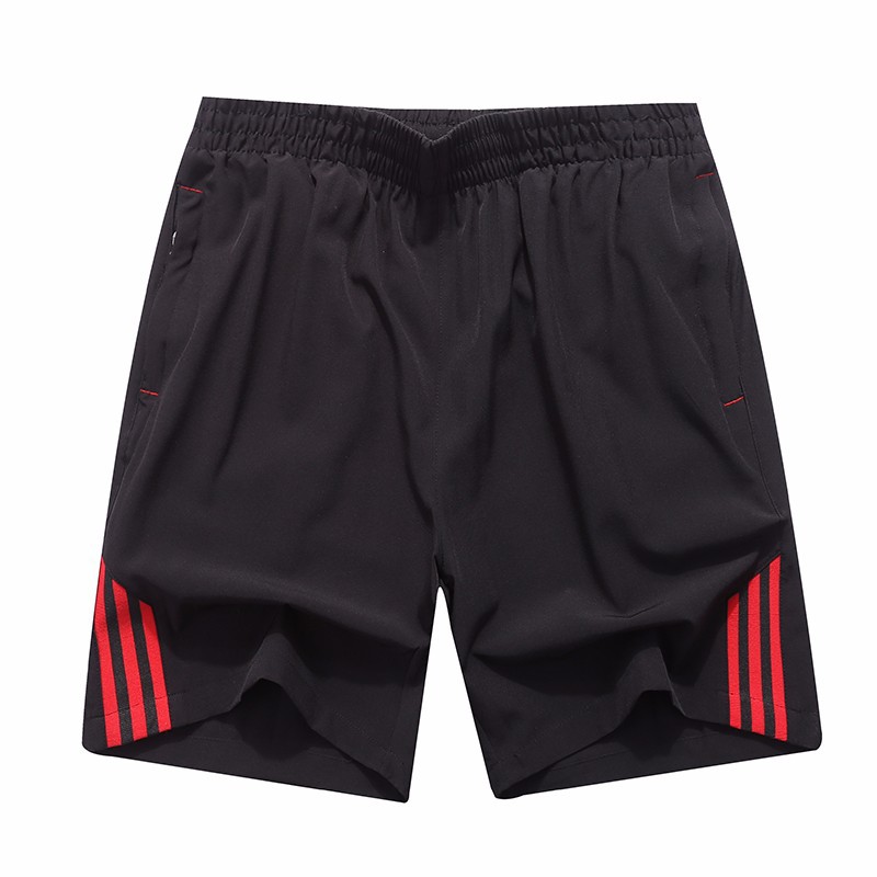 Summer Thin Three Bar Shorts Men's Sports Pants Quick-drying Stretch Fitness Pants Casual Loose Pants K88