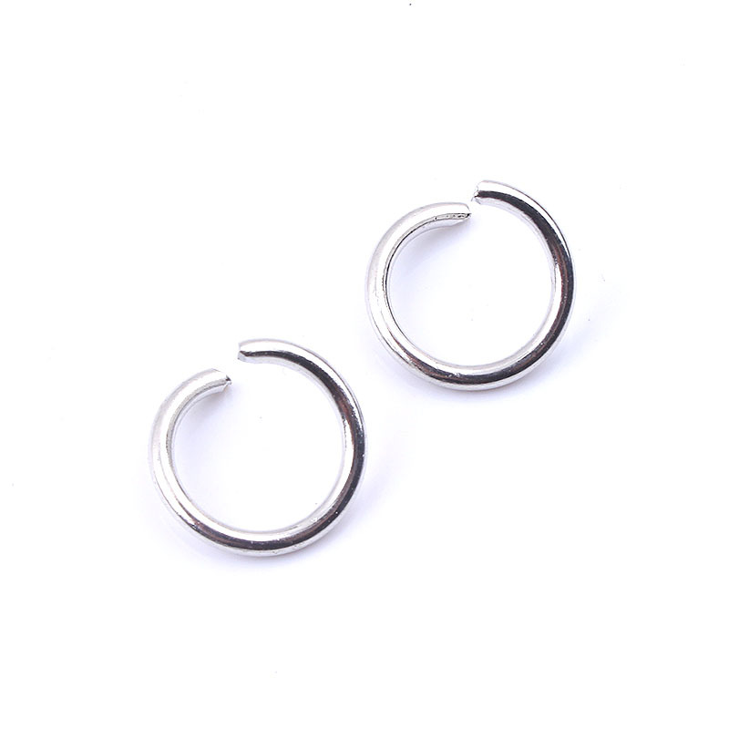 Factory in stock supply diy jewelry accessories 304 stainless steel Gold Open ring manual connection single ring