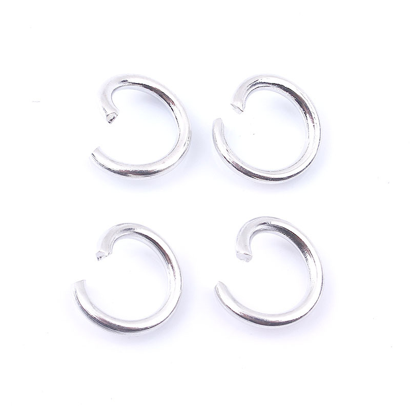 Factory in stock supply diy jewelry accessories 304 stainless steel Gold Open ring manual connection single ring