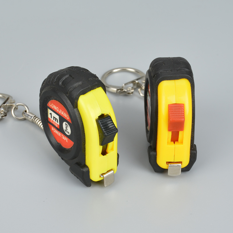 Factory direct supply 1 meter gift coated steel tape combination tool supporting advertising tape