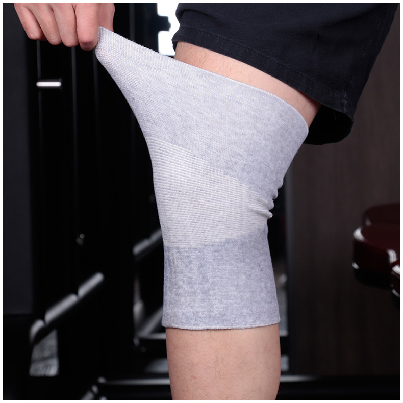 Knee pads warm men's and women's old cold leg sports elderly joint knee spring and summer thin four seasons air conditioning room knee pads