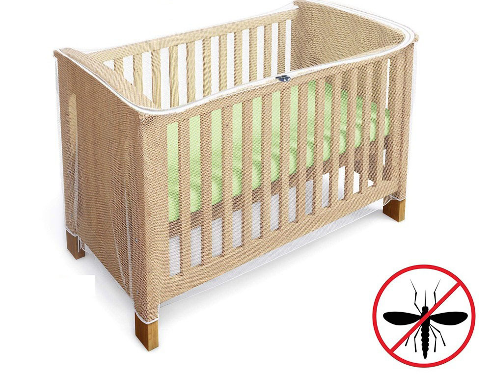 Wholesale children's bedspread mosquito net baby bed mosquito cover mesh yarn elastic band textile summer anti-mosquito 2023