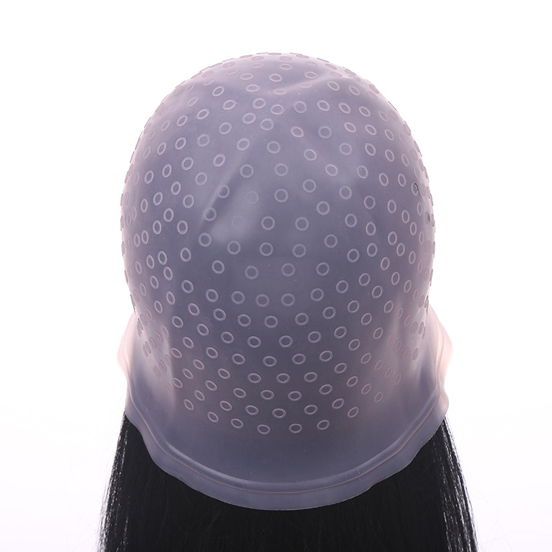 Highlighting artifact barber shop highlighting headgear with needle silicone repeated use hair coloring tools highlighting cap wholesale