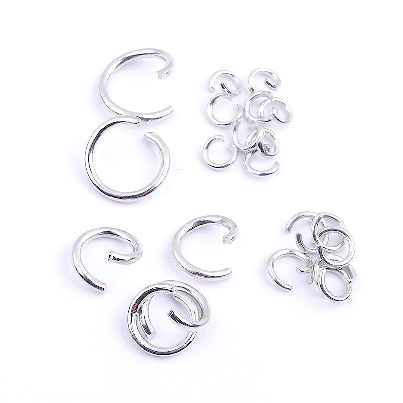 Factory in stock supply diy jewelry accessories 304 stainless steel Gold Open ring manual connection single ring