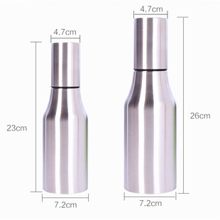 Manufacturer's new 304 stainless steel oil pot dustproof oil pot oil bottle 500 ml750ml1000ml in stock