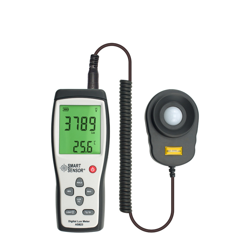 Hima AS823 split illuminometer digital illuminometer light meter brightness tester