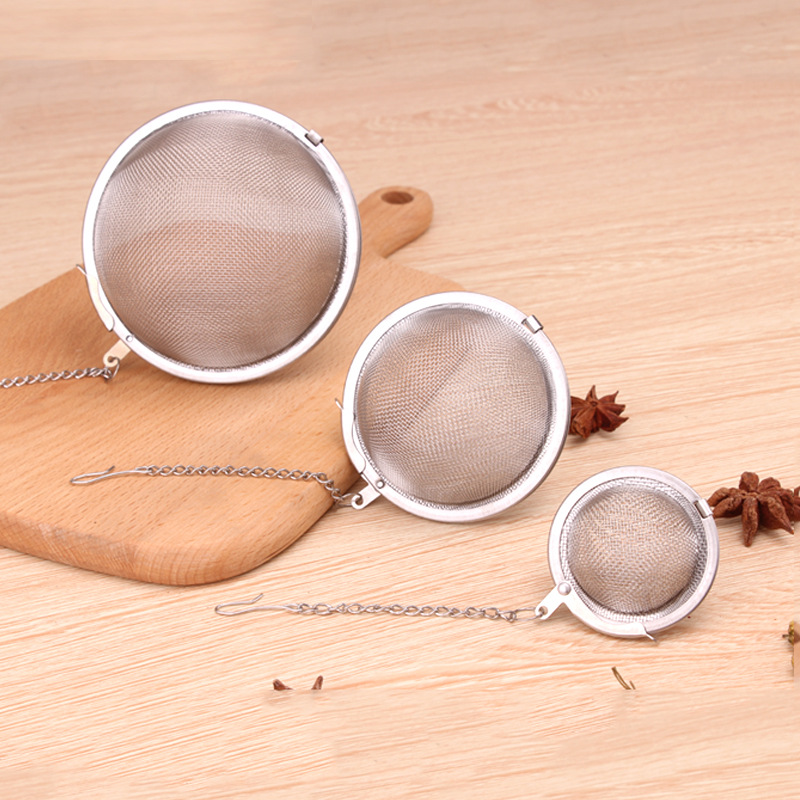 Stainless steel seasoning ball flavor treasure tea ball hot pot seasoning stew dense mesh filter seasoning ball seasoning bag tea ball