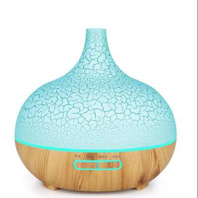 Crack aromatherapy machine essential oil diffuser ultrasonic wood grain aromatherapy machine humidifier water oxygen machine air purifier