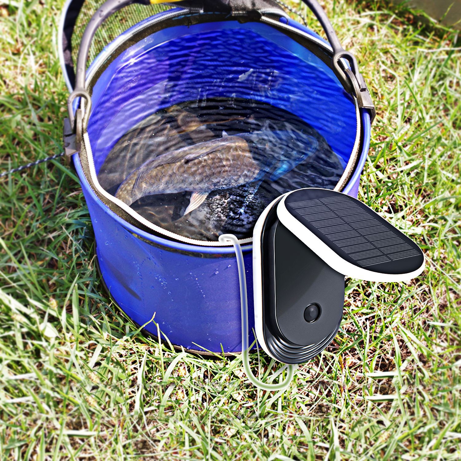 Manufacturers USB dual-use solar oxygen pump atmospheric outdoor portable household fish pool aerator