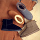 Fur One Winter Fleece-lined Thickened Leather Northeast Cotton Shoes Women's Waterproof Non-slip Warm Snow Boots for Men