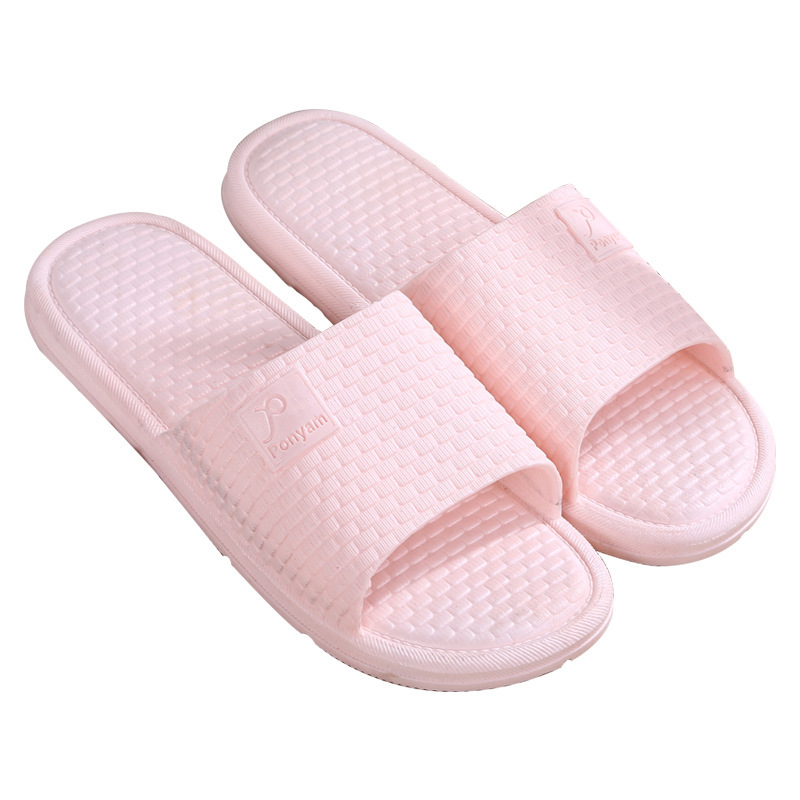 New Bathroom Bathing Home Slippers Indoor Fashion Non-slip Soft Bottom Hotel Household Couple Cute Women's Sandals and Slippers