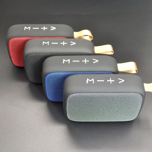 Wireless Bluetooth Speaker Fabric Cube U Disk Card Outdoor Cycling Portable Bluetooth Small Audio Gift Wholesale