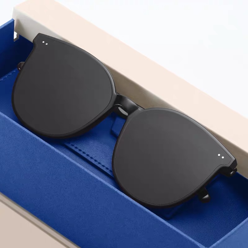 2024 new style glasses trendy sunscreen female gm sunglasses micro-business drainage female net red box sunglasses