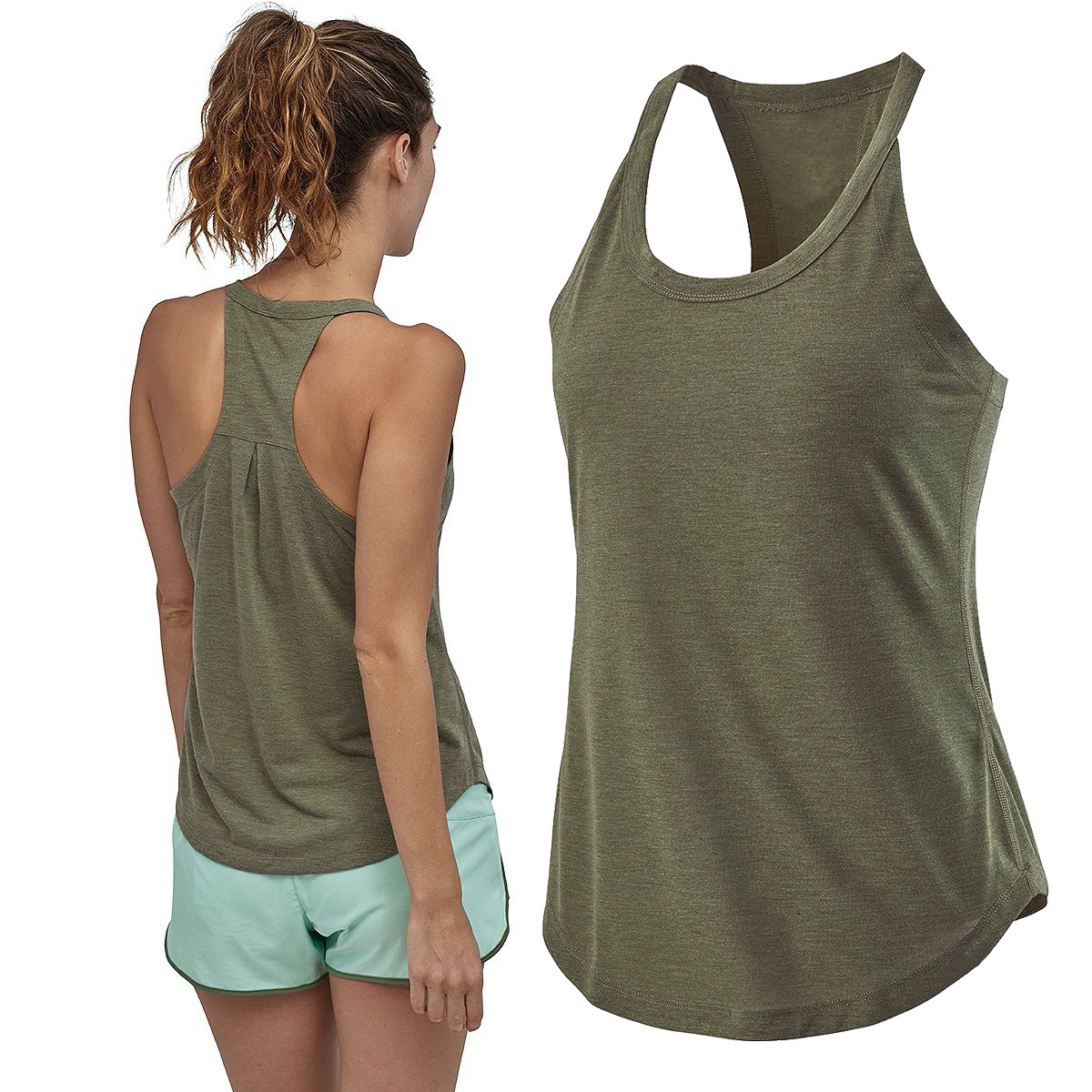 2023 Cross-border Europe and the United States New Strap I-shaped Women's Vest Back Pleated Summer Outer Wear Yoga Sports Vest