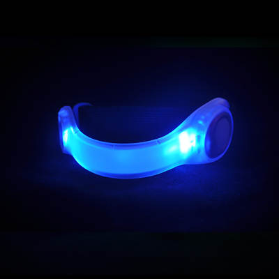 Luminous Silicone Arm Belt Night Run Riding Luminous Arm Light Fluorescent Bracelet Support Printing LOGO Factory Direct Supply