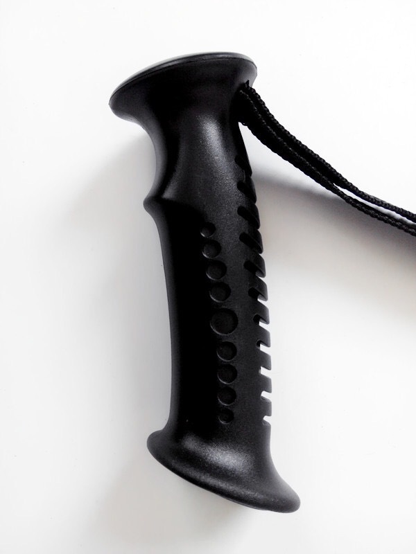 Factory Supply Outdoor Mountaineering Stick Accessories Handle Straight Handle T Handle in stock Walking Stick 8 Buckle Plastic