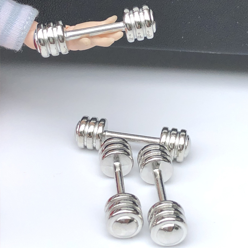 1:12ドールハウスdollhouseミニジムモデルob11アクセサリー金属ダンベルスポーツモデル|undefined