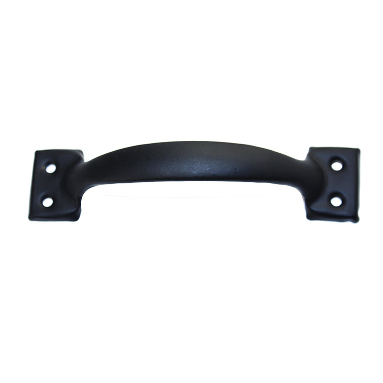 Bow Handle Retro Drawer Cabinet Door Iron Door Handle Suitcase Handle Arch Bridge Type Iron Handle Black