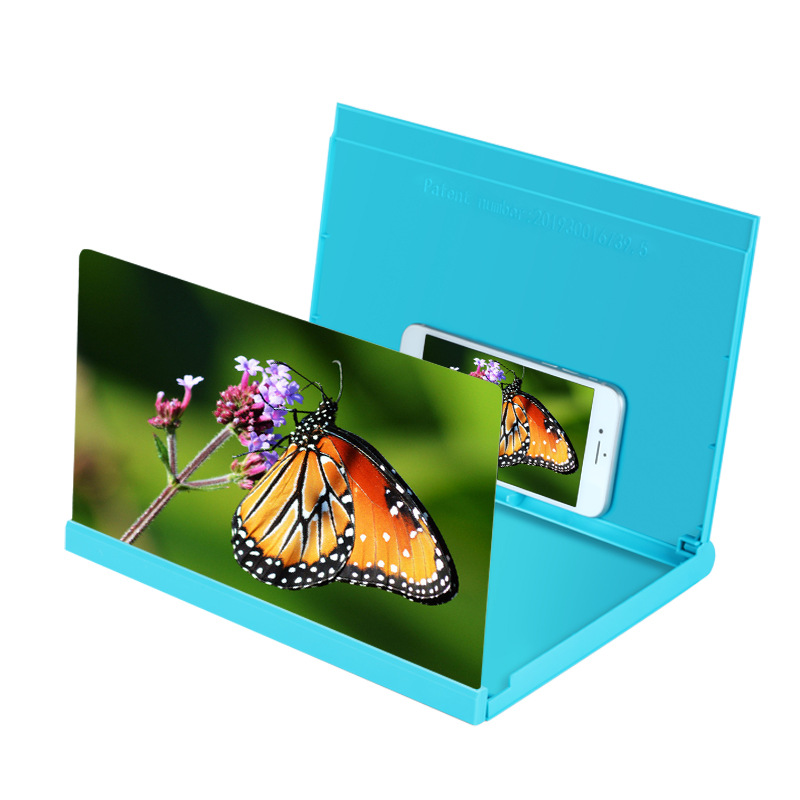 in stock Mobile Phone Screen Large Screen Amplifier 16 Inch Blu-ray HD Screen Magnifier Folding Video Magnifier Stand