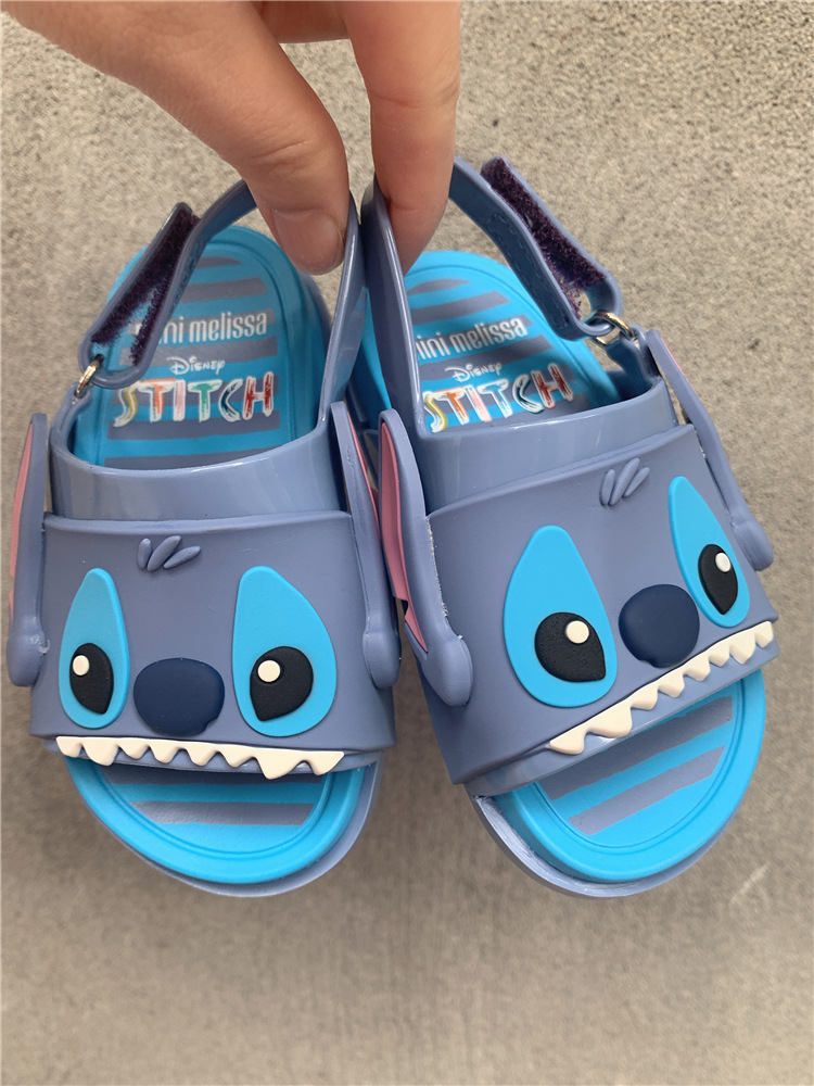 2021 New Spring and Summer Melissa Children's Shoes Melissa Stitch Children's Beach Sandals Men's and Women's Jelly Shoes