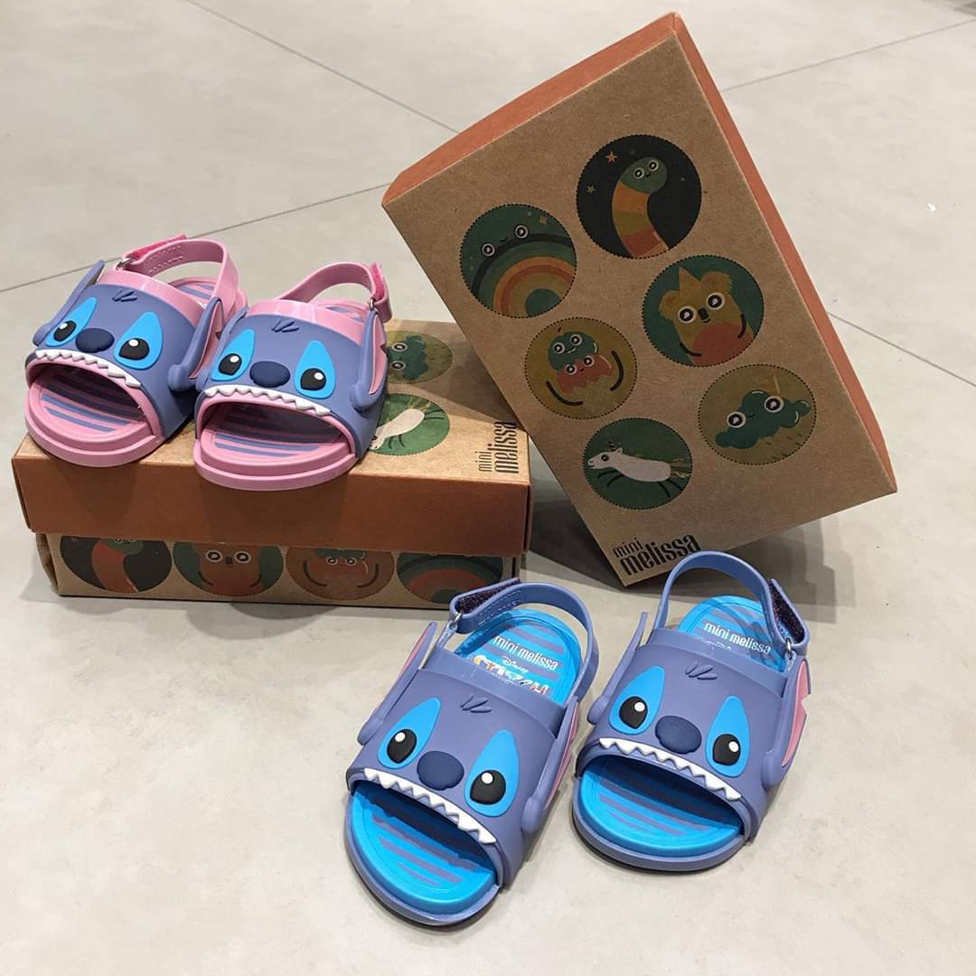 2021 New Spring and Summer Melissa Children's Shoes Melissa Stitch Children's Beach Sandals Men's and Women's Jelly Shoes