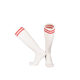 Summer High Barrel Professional Football Socks Adult Towel Bottom Sweat Absorbent Training Socks Non-slip Long Barrel Striped Socks Sports Socks