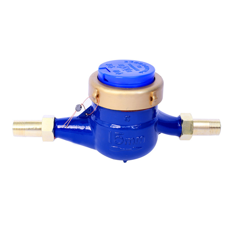 4 points all-iron DN15 water meter civil tap water iron meter rental housing project procurement Ningbo cold water meter