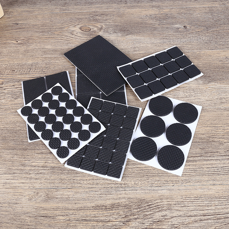 Factory wholesale eva anti-scratch table and chair foot mat anti-wear self-adhesive furniture foot mat mute floor sofa protective mat