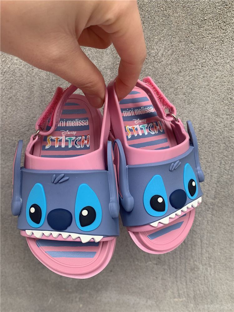 2021 New Spring and Summer Melissa Children's Shoes Melissa Stitch Children's Beach Sandals Men's and Women's Jelly Shoes
