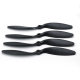 Su 27 magic board propeller 8060 8 inch black soft blade folding with 3.17 shaft diameter 1000 postage